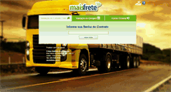 Desktop Screenshot of consulta.maisfrete.com.br